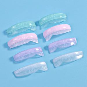 TEMU 4개 사이즈/8개 셀프 스티커 속눈썹 리프트 패드 속눈썹 리프팅 패드 속눈썹 퍼밍 컬러, 속눈썹 메이크업 도구를 위한 패드 부드러운 리프팅 롤러, 쉽게 세척하고 재사용 가능 (반짝이는 혼합 색상)