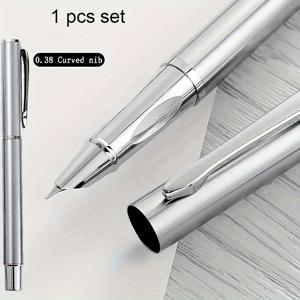 TEMU 금속 펜 0.38mm 미세 팁 - 아트 연습, 사인, 선생님 선물 및 개학 준비용 사무용품에 완벽