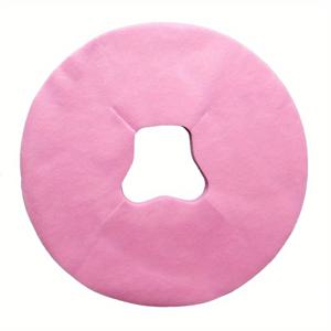 TEMU 100장 일회용 마사지 테이블 , 헤드레스트 및 얼굴 구멍 포함 - 문신, 스파 및 뷰티 살롱용 패브릭 요람 시트 - 무향, 전기 또는 배터리 불필요