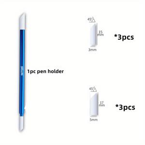 TEMU 양쪽 끝 모델 패널 라인 클리너, 재사용 가능한 면봉 스틱, 취미 DIY 조립 및 구성 키트 액세서리