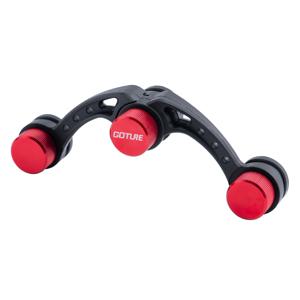TEMU 1pc GOTURE 낚시 노트 도구, 탄소 섬유 리더 티펫 PE 라인 스플러, PA 나일론 퀵 타이딩 장치, 정밀한 노팅을 위한 낚시 도구 액세서리