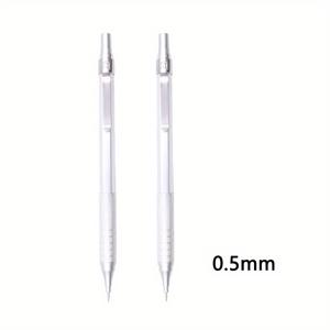 TEMU 2개 금속 플라스틱 자동 연필, 0.5, 0.7mm 자동 연필, 사용하기 쉬움, 부드러운 필기, 블랙 골드 실버 핑크 다양한 색상, 선생님, 친구 및 학생을 위한 최고의 선물
