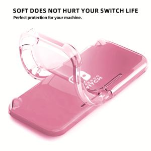 TEMU GREFAY 닌텐도 스위치 라이트 투명 소프트 TPU 케이스 - 가벼우면서 내구성 있는 보호 커버, 향상된 게임 경험을 위한 편안한 그립, 게이밍 액세서리|인체공학적 그립|유연한 보호