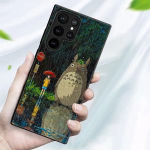 TEMU 삼성 갤럭시 S25, S25울트라, S21, S21 울트라, S22울트라, S23/S23+/S23울트라, S24, S24 플러스, 24울트라 시리즈용 애니메이션 패턴 케이스, 보호 강화 유리 폰 커버 포함