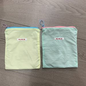 TEMU 2개 세트 새로운 심플 마카롱 컬러 귀여운 메이크업 가방 대용량 동전 지갑 주얼리 백 여성 화장품 보관 가방