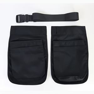 TEMU 캔버스 반신 앞치마 허리 가방, 큰 용량 보관 가방, 지퍼 및 D-링, 스포츠, 정원, 작업, 애완 동물 훈련 - 남성과 여성에게 적합, 애완 동물 훈련 장비 | 캐주얼 스타일 가방 | 분리 가능한 스트랩 바