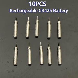 TEMU 2/5/10개 CR425 충전식 배터리 3.6V 25mAh, 낚시 전자 플로트/낚싯대 조명 사용 가능 (CR425 USB 충전기 사용 시 충전)|보조배터리|낚시대