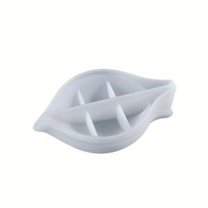 TEMU 1 개 자체 배수 잎 모양 비누 홀더 실리콘 수지 금형, DIY 비누 홀더, 비누 트레이용 에폭시 수지 주조 금형, 비누 홀더용 실리콘 몰드 캔들 홀더 보석 보관함