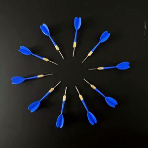 TEMU 다트보드용 10개 스틸 팁 다트, 내구성 있는 메탈 팁 다트 세트, 다트 게임 액세서리