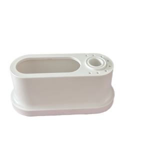TEMU 1개 화이트 플라스틱 네일 드릴 비트 홀더 - 8개 슬롯이 있는 매니큐어 그라인더 보관함, 네일 파일, 브러시 & 폴리싱 펜 정리대, 매니큐어 도구 정리함 | 매니큐어 액세서리 | 플라스틱 제작, 네일 기술 용품
