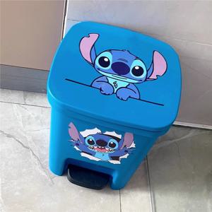 TEMU 2pcs 스티치 스티커 자체 접착 재사용 가능 거울 마감 방수 귀여운 만화 애니메이션 장식 홈 거실, 자동차 장식 쉬운 설치 플라스틱 비정형 모양 현대 스타일