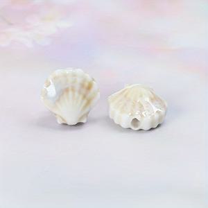 TEMU 10개 보호 시크 세라믹 쉘 비즈 - 해양 생물 영감, 팔찌 & 펜던트 DIY 보석 만들기 용품