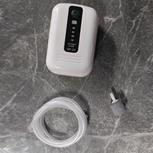 TEMU 40 GPH 수족관 산소 펌프 - 조절 가능한 자동 어항 공기 펌프, 초저소음 2.5W 구리 코어, 배터리/USB 전원, 최대 60갤런 담수 및 해수 어항용 컴팩트 디자인