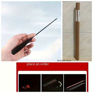 TEMU 1pc-초단축 카본 낚시대 with Feather - 초경량, 휴대용 포켓 스트리머 for Carp Fishing, 손에 들 수있는 미니로드 with 저장 튜브 포함, 아웃도어 팀 빌딩 및 선물에 적합, 낚시대 for Anglers, 슬림로드 디자인, 콤팩트 저장