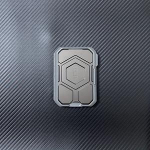TEMU UAG 멀티펑셔널 휴대용 금속 자석 지갑 홀더, 다중 카드 슬롯 호환, 먼지 및 물로부터 보호하는 밀폐 시스템, 초강력 자석 부착|카드지갑|지갑