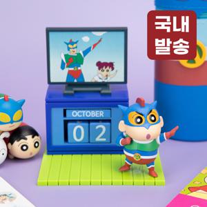 TEMU 짱구 만년달력 피규어 굿즈 CSC-PC01