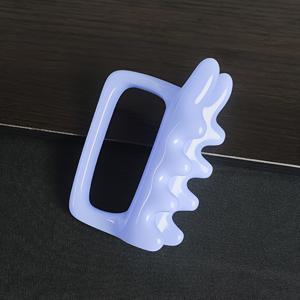 TEMU 다목적 핸드헬드 전신 마사지기 - 경락 및 혈관 스크래핑 테이핑 펜, 다리 이중 푸셔