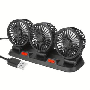TEMU 세기 자동차 팬, 조절 가능한 속도, 유연한 각도, 휴대가 편리한 바람, 낮은 전력, 높은 효율성, USB 포트, 버튼 제어, USB 연결, 작동 전압 ≤36V, 팬 헤드가 여러 각도에서 조절 가능, 시야를 차단하지 않음, 다양한 상황에 적합, 휴대용 및 안전한 자동차 팬, 여름을 위한 필수품, 자동차|차량용선풍기|에어컨선풍기