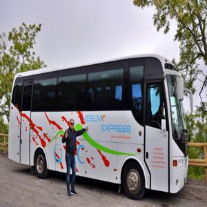 베수비오 익스프레스 티켓 (에르콜라노 출발 왕복 셔틀 & 패스트트랙 포함)