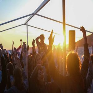 스플리트 블루라군 DJ 보트 파티