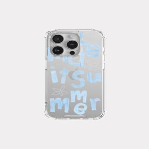 [메이드모먼] make it summer 디자인 [탱크투명 폰케이스]