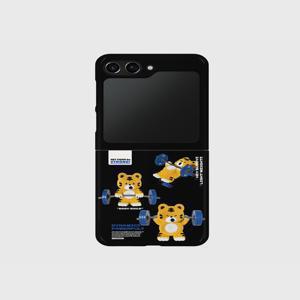 [더나인몰] pattern hey tiger gym Z플립 하드케이스