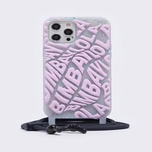 [빔바이롤라] [22FW] 빔바이롤라 iPhone 12 Pro Max - 라일락 로고 폰케이스 B226JIP007VOF