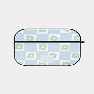 [메이드모먼] floral check 디자인 [bumper 에어팟케이스 시리즈]