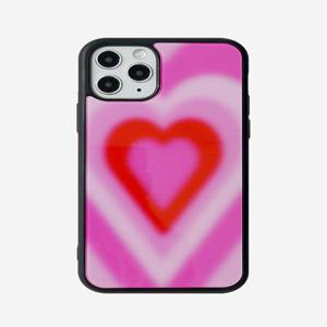 [러브오낫] S25시리즈입고[글라스/에폭시범퍼]Super Love Pink Bumpercase