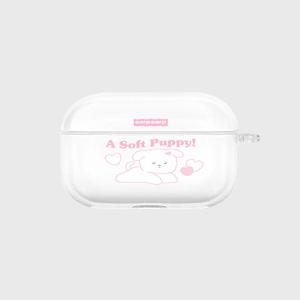 [어프어프] SOFT PUPPY(에어팟3-클리어하드)