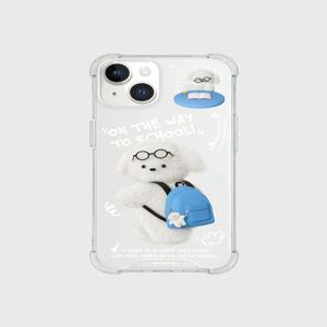[더나인몰] student puppy [탱크투명 폰케이스]