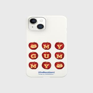 [더나인몰] apple gummy collection [하드 폰케이스]