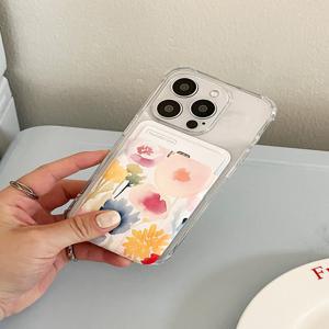 [메이드모먼] iris garden 디자인 [맥세이프 카드슬롯]