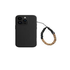 [르브아시스] bebe beads phone strap khaki+brown