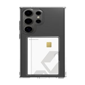 [디자인스킨] 갤럭시S25/플러스/울트라 피닉스 범퍼 카드슬롯 케이스-올클리어
