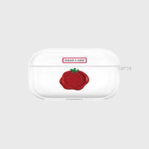 [어프어프] [어프어프X차정은]토마토 스탬프(에어팟프로-클리어하드)