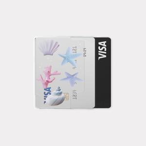 [메이드모먼] wave shell 디자인 [맥세이프 카드지갑]