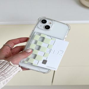 [메이드모먼] coloring green 디자인 [맥세이프 카드지갑]
