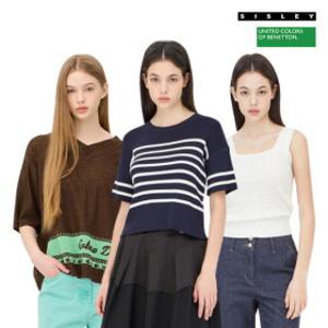 베네통/시슬리 본사 공식 썸머 베스트  신상&아울렛+쿠폰
