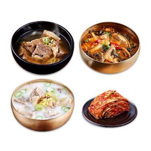 [정성곳간] 강순의 명인 특별레시피 갈비탕/도가니탕/포기김치 모음전