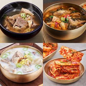 [정성곳간] 강순의 명인 특별레시피 갈비탕/도가니탕/포기김치 모음전