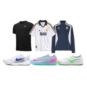 [나이키/아디다스/미즈노] 봄 여름상품 반팔/트랙탑/슈즈/축구화 클리어런스 세일