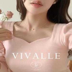 [????3만장돌파????] 단독제작) 비바엘 여리하트넥 볼륨핏 티 - 6color