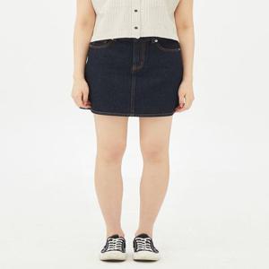 여성) 데님 미니 스커트_MSE2RS2301