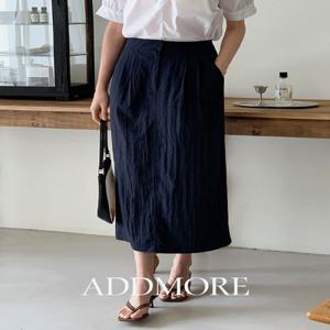 [????OUTLET 60%][1천장돌파/롱스커트/H라인][에드모어] msk485 아벨 와샤 롱 스커트