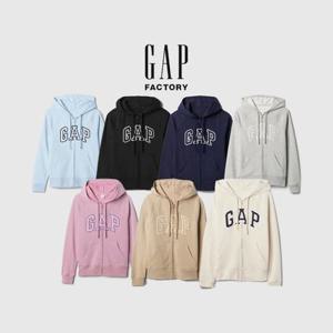 GAP 갭 여성 로고 집 후디 후드집업