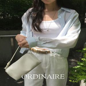 [살안타템????] [ordinaire] 브리즈 크롭 셔츠 (3color/단독주문시오늘출발)