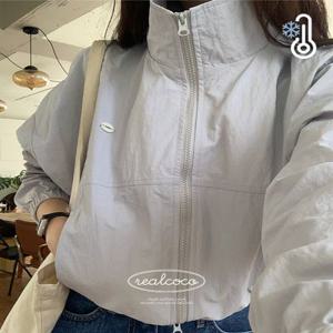 [시즌오프????/made] 레니아 크롭 바람막이 - 5 Color (점퍼/집업/자켓/긴팔/살안타템)