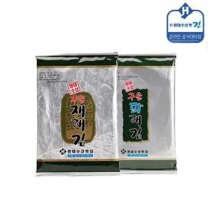 [현대수산맛김] 보령 대천김 재래김/파래김 15봉/조미김/전장김/구운김