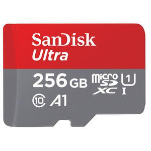 샌디스크 마이크로 SD 카드 울트라 A1 256GB 핸드폰 닌텐도 카메라 블랙박스 외장 메모리카드 SQUAC